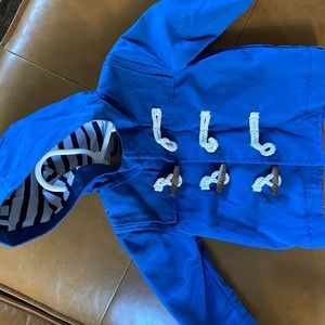 Gap Baby Paddington Bear Coat Blue 12-18 months